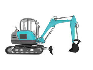 Mini-excavatrice sur chenilles robuste et compacte, haute efficacité, avec pompe Laidong Eaton pour la construction, l'aménagement paysager, l'agriculture et les travaux publics - Product Image 6