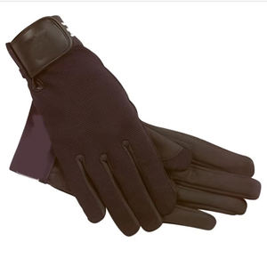 Gants de conduite en cuir pleine adhérence robustes pour le sport, la moto et l'équitation – Fournisseur de gants équestres professionnels et élégants - Product Image 1