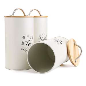 Ensemble de boîtes de rangement pour graines, fruits secs et épices, boîtes en métal, articles artisanaux pour la décoration de la table et de la cuisine, faits à la main - Product Image 4