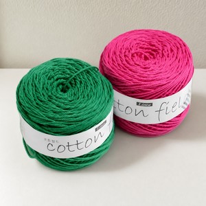 ไหมพรมถักโครเชต์ COTTON FIELD สำหรับงานถักมือ งานฝีมือ น้ำหนัก 80 กรัม แบบม้วน - Product Image 5