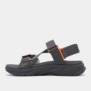 Sandalias Unisex para Todas las Temporadas, Casuales, Color Gris Oscuro, Parte Superior Ligera, Punta Abierta, con Correa Extraíble - Product Image 6