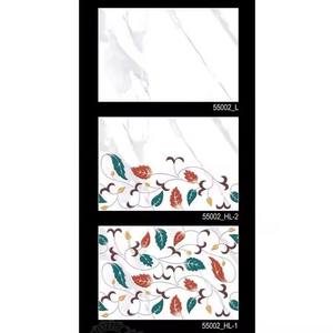 Azulejos de Pared de Cerámica con Estampado de Flores Blancas para Interiores, 300x450mm, 12x18, Acabado Brillante Digital, Azulejos para Piso de Exterior con Acabado Pulido 30x45 - Product Image 1