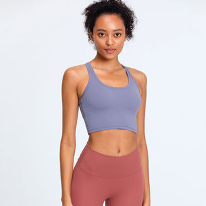 Ropa interior deportiva para mujer, sujetador deportivo ligero sin costuras para yoga, fitness, correr, nuevo sujetador deportivo de alto impacto. - Product Image 3