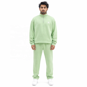 Conjunto de Sudadera con Capucha Personalizada y Pantalón Jogger de Algodón Pesado Premium, Sudadera Oversize con Interior de Forro Polar Suave, Proveedor Mayorista - Product Image 1