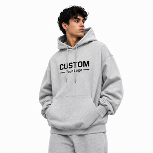 Ropa Personalizada para Hombre, Sudadera con Capucha Extra Grande de Estilo Urbano, Sudadera de Forro Polar Hip Hop Unisex, Sudaderas y Hoodies Extra Grandes para Hombre - Product Image 1