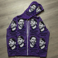 Sweat à capuche streetwear pour homme en coton épais de qualité supérieure avec impression 'THAT'S a AWFUL LOT of COUGH SYRUP'