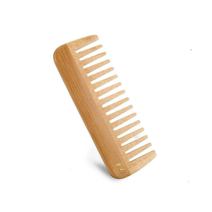 Peigne en bambou naturel, peigne à cheveux en bois écologique pour démêler les cheveux, masser le cuir chevelu et prendre soin des cheveux au quotidien - Product Image 4