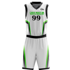 Uniforme de Baloncesto Deportivo de Alta Calidad con Logotipo Personalizado a Bajo Precio, Nuevo Diseño, Uniforme de Baloncesto para Hombre, Talla Grande - Product Image 1