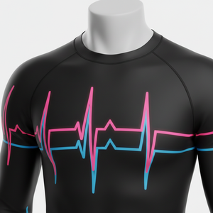 Camiseta de Manga Larga Unisex para Deportes Acuáticos, Secado Rápido, Protección UV, para BJJ, MMA, Jiu Jitsu, Grappling - Product Image 4