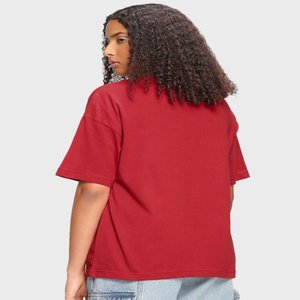 Camiseta de Mujer Personalizada, Ecológica, 100% Algodón, Tejido Sólido, Anti-Pilling, Transpirable, Estilo Urbano, Logotipo OEM, 220g - Product Image 5