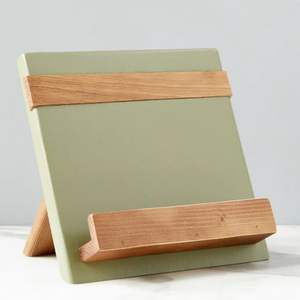 Élégant support à livres en bois pour bibliothèque à domicile, pour bibliothèques et étagères - Product Image 4