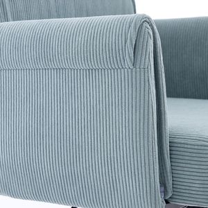 Sedia da Ufficio Ergonomica con Schienale Medio e Tessuto a Righe per Lavoro e Studio - Product Image 6