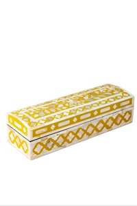 High Quality Handcrafted Modern Eco-Friendly Mother Pearl Inlay Jewelry Box MDF Velvet for <b>Watches</b> <b>Ring</b> Packaging Indian - Product Image 5
