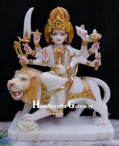 Antique Handmade Durga Mata Statue - Product Image 2