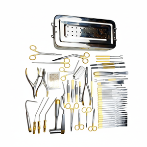 Juego de instrumentos para rinoplastia de 50 piezas, instrumentos de cirugía plástica con certificación CE - Product Image 1