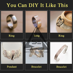 Jewelry Making New Style Mokume Round <b>Bars</b> Customized Color & Size Hot Sale Mokume Round <b>Bars</b> - Product Image 5