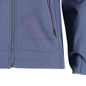 Durable Working <b>Softshell</b> <b>Jacket</b> Water Resistant Thermal Workwear for Construction Factory Warehouse Staff - Product Image 6