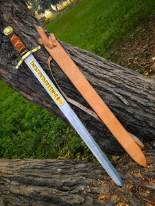 Espada Merlin del Destino, Réplica de Espada de Fantasía para Exhibición, Accesorio de Cosplay, Espada Decorativa Personalizada, Espada de Figura de Acción para Regalo - Product Image 5
