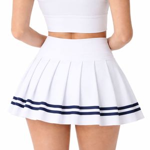 Jupe de tennis plissée pour femme, jupe-short de sport et fitness, jupes élastiques confortables - Product Image 3