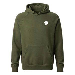 Cotton Blended Basics <b>Men</b> Hoodies For Streetwear And Casual Fashion Look <b>Men</b> Pullover Hoodies With Front <b>Pouch</b> Pocket - Product Image 1