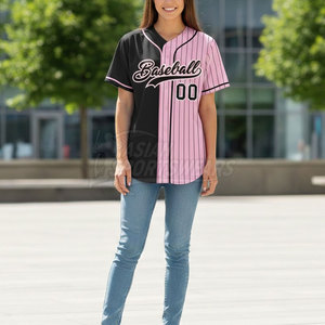 T-shirt de softball au design moderne et élégant pour les joueurs d'équipe et les athlètes, impression numérique personnalisée - Product Image 4