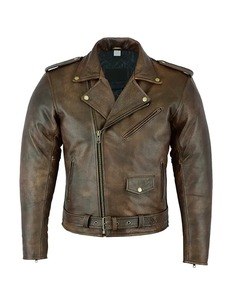 Mens Vintage Brando <b>Biker</b> <b>Jacket</b> - Product Image 1