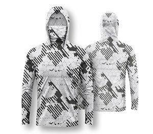 Camisa de Pesca para Hombre, con Capucha, Manga Larga, Protección Solar UPF 50, Secado Rápido, Transpirable, Spandex/Poliéster - Product Image 6