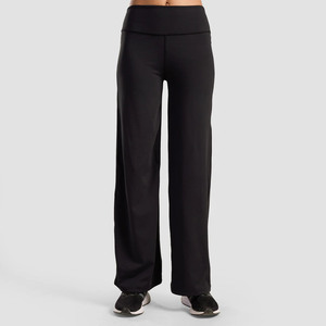 Leggings chauds tricotés pour femme, taille haute élastique, longueur intégrale, doux, extensibles, séchage rapide, écologiques, coupe ajustée, fabrication OEM - Product Image 1
