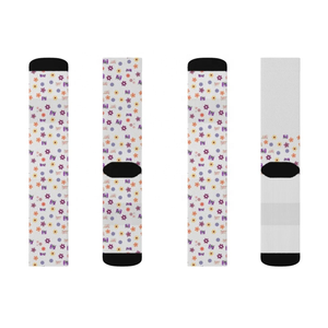 Chaussettes de sport Performance Crew Socks à sublimation numérique - Product Image 2
