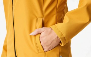 <b>Women</b> Softshell <b>Jacket</b> <b>with</b> Fleece Lining Windproof Water Repellent Breathable Stretch Full Zip <b>Hooded</b> Outdoor Training Casual - Product Image 2