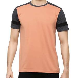 Camiseta Deportiva Ajustada de Color Sólido con Diseño Personalizado - Product Image 6