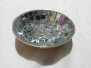 Mini rangement en nacre indienne fait main, prêt à l'exportation, avec un design global attrayant, coquillage - Product Image 2