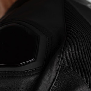 <b>Men's</b> Genuine Leather Motorcycle <b>Jacket</b> with Armor Protection Perforated Sports Racing Biker <b>Jacket</b> - Product Image 3