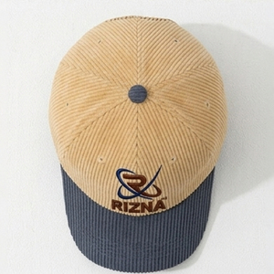 Gorra de Béisbol RIZNA de Sarga, 6 Paneles, Unisex, Casual, con Logotipo Bordado en 3D en el Panel Frontal, Ajustable, para Adultos, Primavera/Verano - Product Image 4