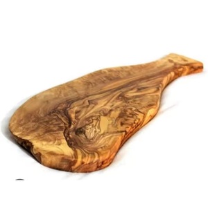 Tabla de cortar de madera Oliver, bandeja de servir de madera con asa, tabla de cortar multifunción para cocina, queso, pan, para clubes y pubs - Product Image 2