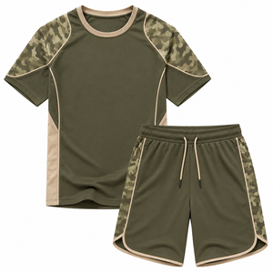 Men Personalized Summer Premium Quality New Design Wholesale Men Casual T-shirt And Short <b>Sets</b> High Quality Blank <b>Twin</b> <b>Sets</b> - Product Image 6