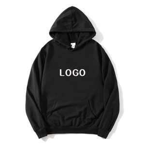 OEM ODM Sweat à capuche unisexe surdimensionné en molleton 100% coton avec poche brodée sur le devant, logo personnalisé, respirant, écologique, hiver - Product Image 1