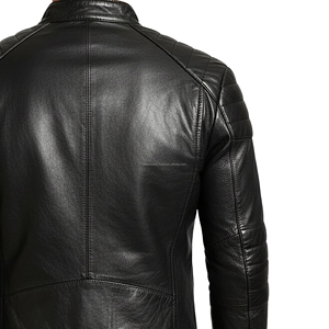 <b>Men's</b> High Quality <b>Leather</b> Bomber <b>Jacket</b> Vintage Fashion Rider Wear Genuine <b>Leather</b> OEM ODM Manufacturer - Product Image 6