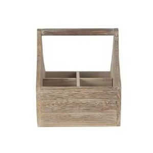 Nouveauté : Porte-couverts en bois à trois niveaux, écologique, organiseur de couverts en bois, rangement pour comptoir - Product Image 6