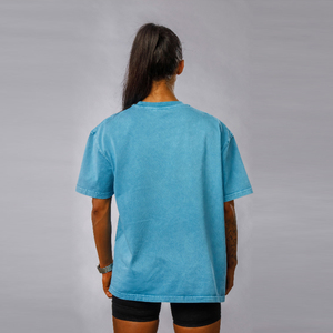 Camiseta Extra Grande Moto End Corporation para Hombre, Manga Corta, Cuello Redondo, Estampado de Letras Azules, Estilo Casual, Tela Jersey - Product Image 4