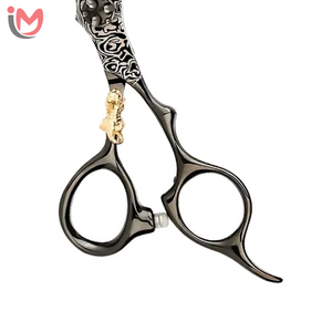 Ensemble de ciseaux de coiffure en acier inoxydable, ciseaux de coupe et de texturisation pour salon, kit d'outils de barbier pour stylistes et salons OEM - Product Image 3