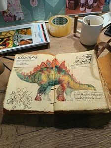 Carnet en cuir vintage Triple Lune Luna Moth fait main, Grimoire de sorcellerie, livre de sorts, journal intime, vente en gros - Product Image 5