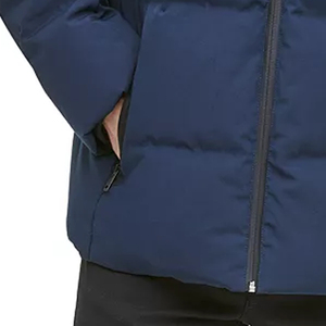 Veste matelassée d'hiver pour homme, en toile respirante, écologique, coupe-vent, col montant, design personnalisé, grande taille - Product Image 6