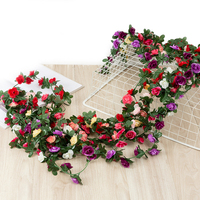 Factory Direct Rayon Pfingstrosen rebe Innen wicklung dekoration Künstliche Blumen rebe für Weihnachten und chinesisches Neujahr