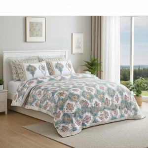 NANDNI Best Soft 100x108 Inch Cotton Home/Hotel Bedding <b>Sheet</b> Set - Product Image 3