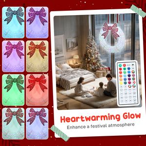 Ghirlanda Natalizia in PVC Personalizzabile con Luci Dorate e Bianche, Decorazione per la Casa, Spedizioni nei Giorni Feriali - Product Image 6