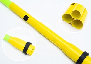 High Voltage Telescopic Hot Stick Electrical Fiberglass Triangle Shape - Product Image 6