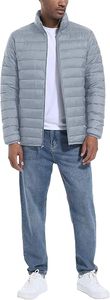 Men's Lightweight <b>Packable</b> Down Coat Waterproof Winter Hooded <b>Jacket</b> with 100% Down Filling Casual Storage Pouch - Product Image 2