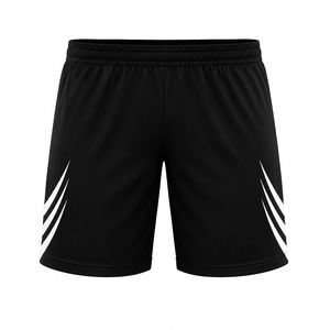 Ensemble d'uniformes de handball personnalisés haut de gamme pour hommes, col rond noir, en polyester/coton, anti-humidité, vêtements de sport d'équipe personnalisés - Product Image 6
