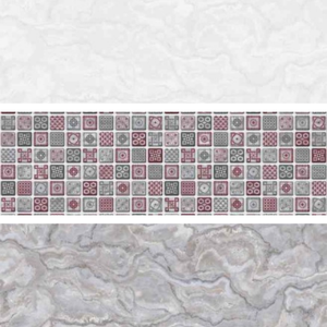 300x600mm White Glossy Finish Ceramic Wall Tile For Modern Minimalist Corporate Office And Commercial Building Renovation - Product Image 2